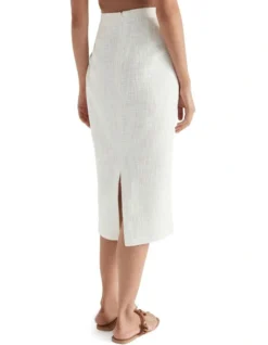 Cotton Tweed Midi Skirt 7 Cotton Tweed Midi Skirt -Heritage 981674290 4 720x928