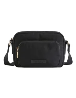 Heritage Logo Camera Bag In Black