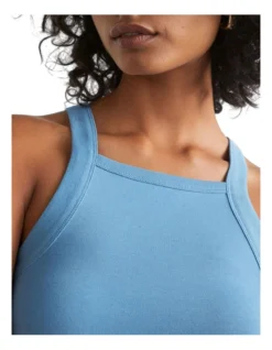 Cut Away Tank In Blue