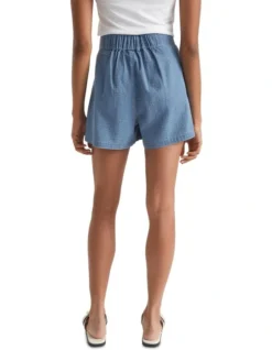 Seersucker Pleat Front Short 7 Seersucker Pleat Front Short -Heritage 984286810 4 720x928