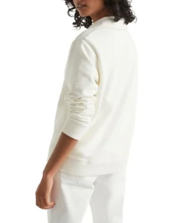 Core Heritage Logo Sweat In Cream -Heritage 984287530 984252970 4 720x928