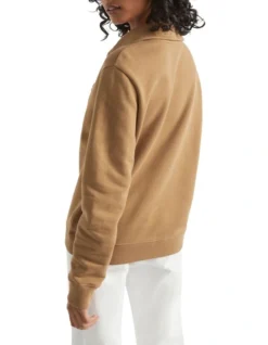 Core Heritage Logo Sweat In Brown -Heritage 984287530 984254590 3 720x928