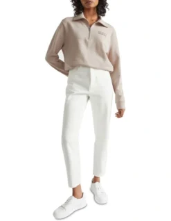 Core Heritage Logo Sweat In Beige