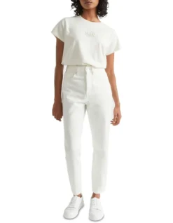 Heritage Logo Tee In Cream