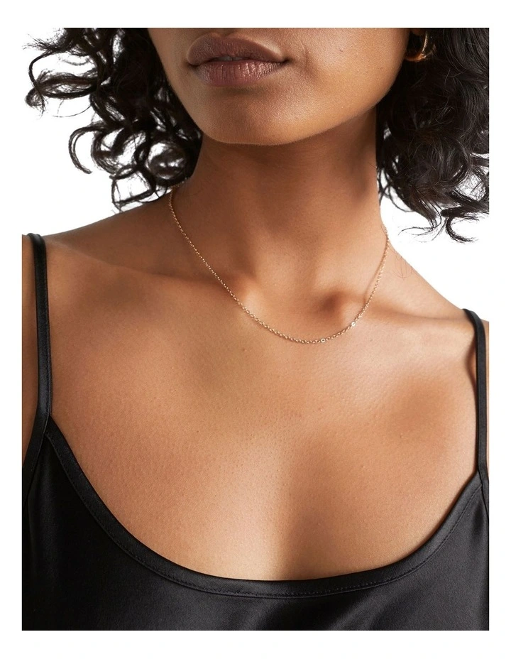 Satin Slip Dress In Black 3 Satin Slip Dress In Black - Image 3