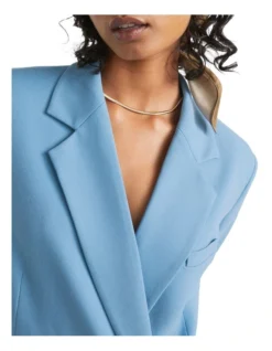 Relaxed Blazer In Blue -Heritage 984290320 4 720x928