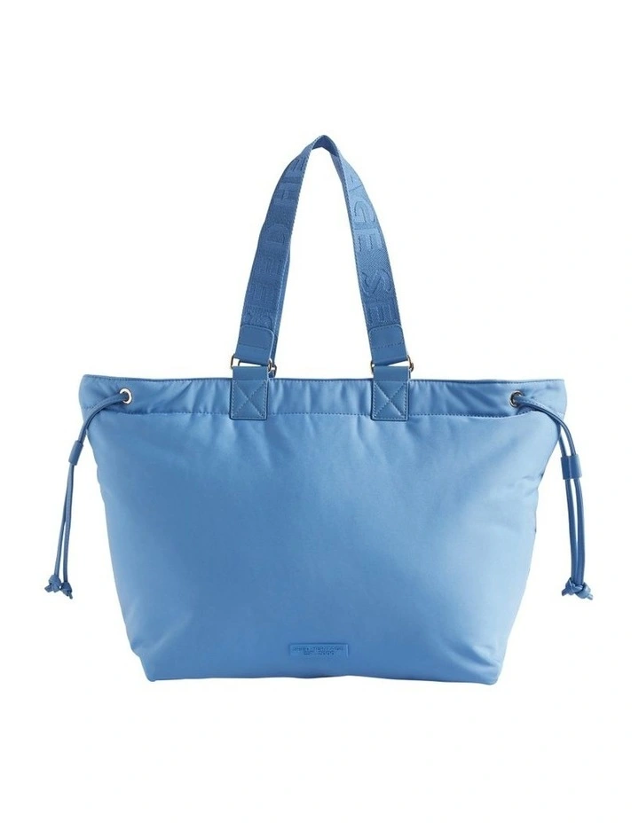 Heritage Logo Tote In Blue 1 Heritage Logo Tote In Blue