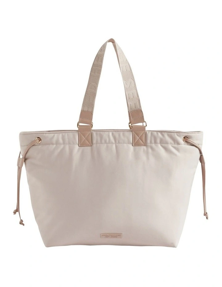 Heritage Logo Tote In Grey 1 Heritage Logo Tote In Grey