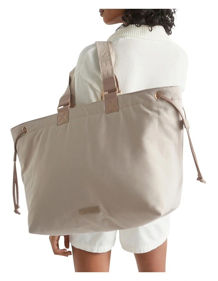 Heritage Logo Tote In Grey 2 Heritage Logo Tote In Grey - Image 2