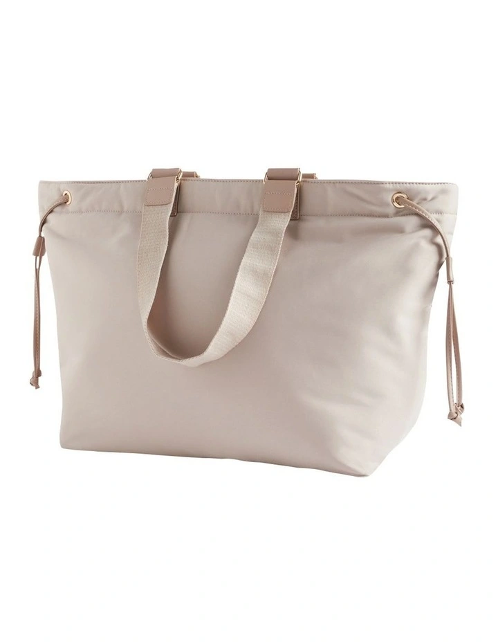 Heritage Logo Tote In Grey 3 Heritage Logo Tote In Grey - Image 3