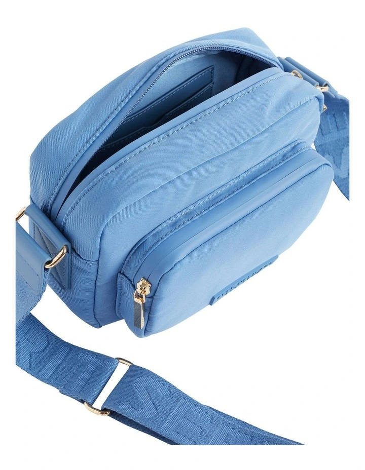 Heritage Logo Camera Bag In Blue 5 Heritage Logo Camera Bag In Blue - Image 5