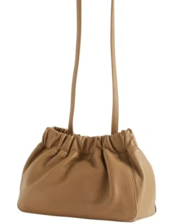 Rouched Leather Crossbody Bag -Heritage 984312100 984304990 3 720x928