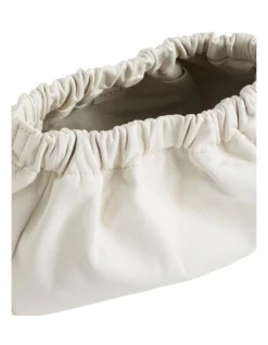 Rouched Leather Clutch In Cream 7 Rouched Leather Clutch In Cream -Heritage 984312370 984305170 4 720x928