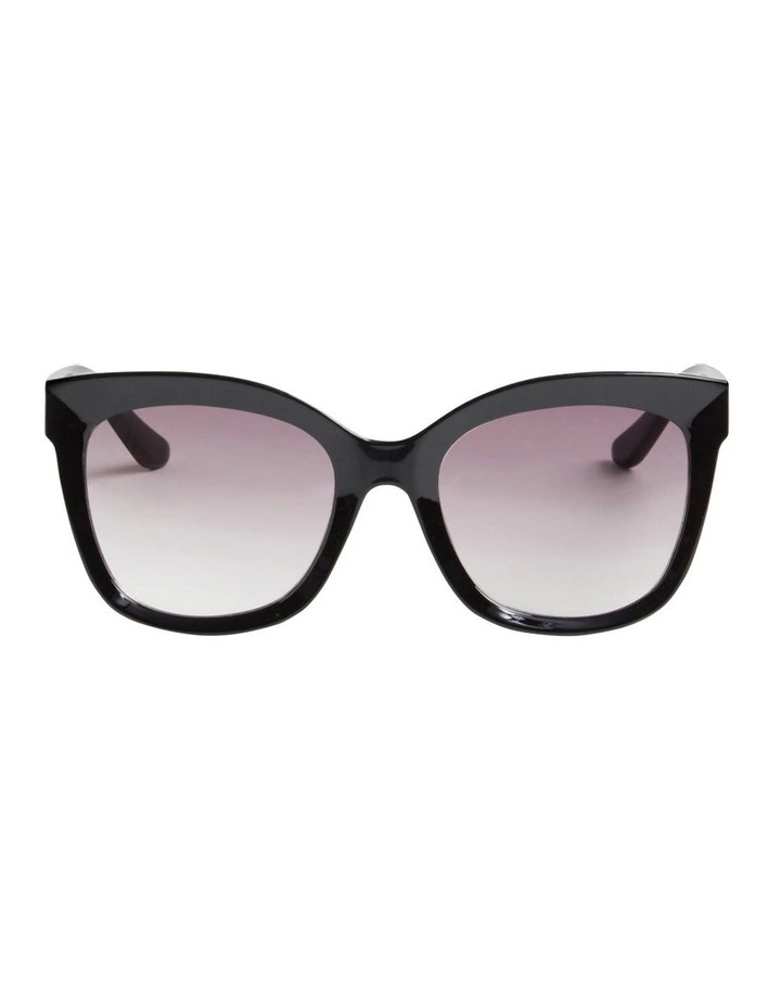 Jessica Rounded Sunglasses In Black 1 Jessica Rounded Sunglasses In Black