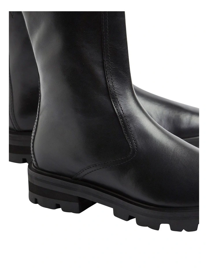 Megan Ankle Boot In Black 4 Megan Ankle Boot In Black - Image 4