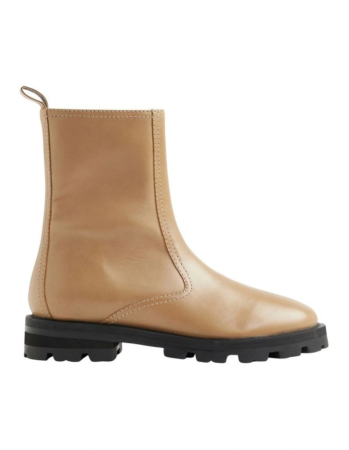 Megan Ankle Boot In Cashew 1 Megan Ankle Boot In Cashew