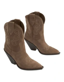 Eleanor Western Boot In Brown 7 Eleanor Western Boot In Brown -Heritage 984320020 984318130 3 720x928