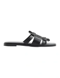 Daisie Caged Slide In Black