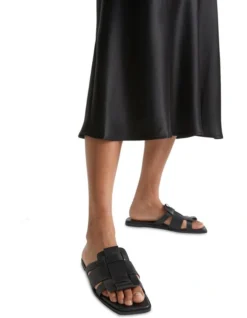 Daisie Caged Slide In Black 7 Daisie Caged Slide In Black -Heritage 984320110 984318670 3 720x928