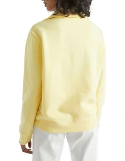 Core Heritage Logo Sweat In Yellow 5 Core Heritage Logo Sweat In Yellow -Heritage 988420240 988362910 4 720x928