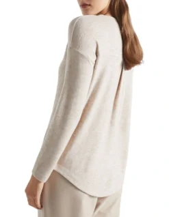 Supersoft Curve Hem Top In Grey -Heritage 988420420 988365610 4 720x928