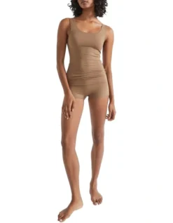 Basic Camisole In Brown 6 Basic Camisole In Brown -Heritage 988420960 988373350 3 720x928