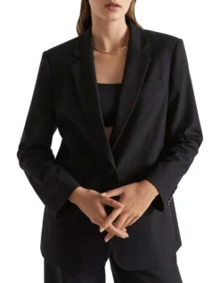 Boyfriend Blazer In Black