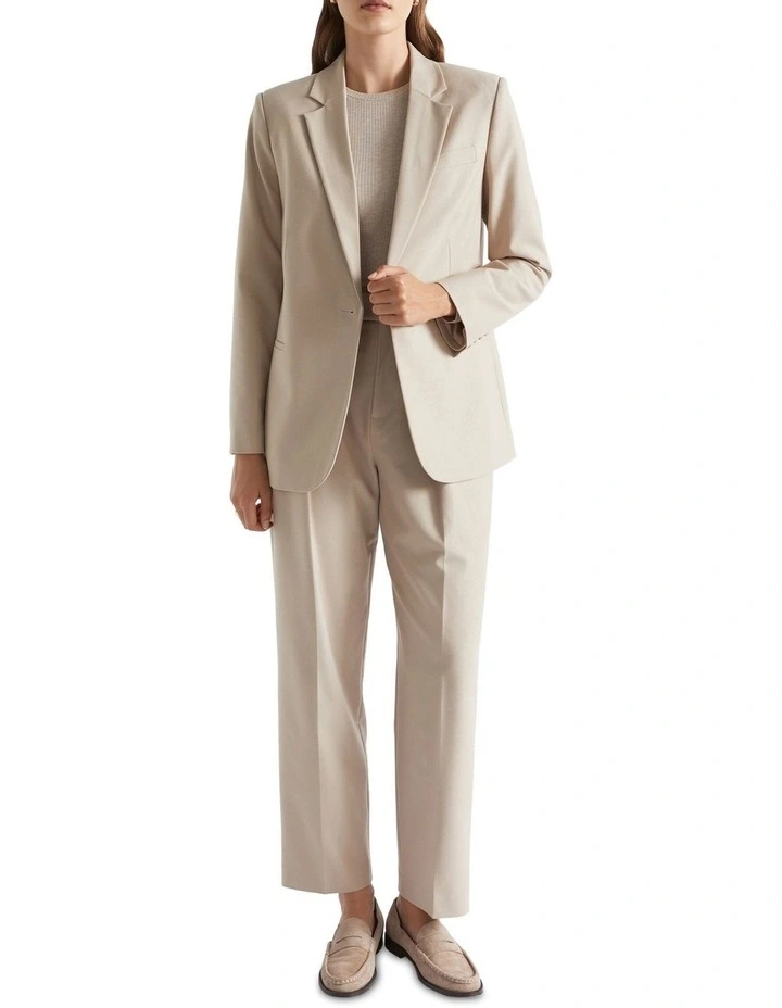 Boyfriend Blazer In Grey 3 Boyfriend Blazer In Grey - Image 3