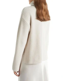 Two Tone Knit In Cream -Heritage 988423120 4 720x928