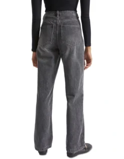 Rigid High Waist Wide Jean In Grey -Heritage 988423660 4 720x928