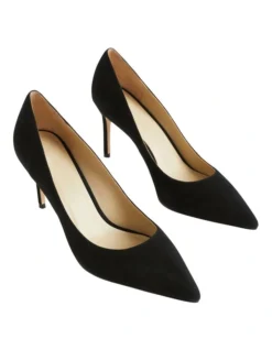 Nina Pointed Pump In Black Suede 6 Nina Pointed Pump In Black Suede -Heritage 988435090 988426900 3 720x928