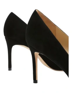 Nina Pointed Pump In Black Suede 7 Nina Pointed Pump In Black Suede -Heritage 988435090 988426900 4 720x928