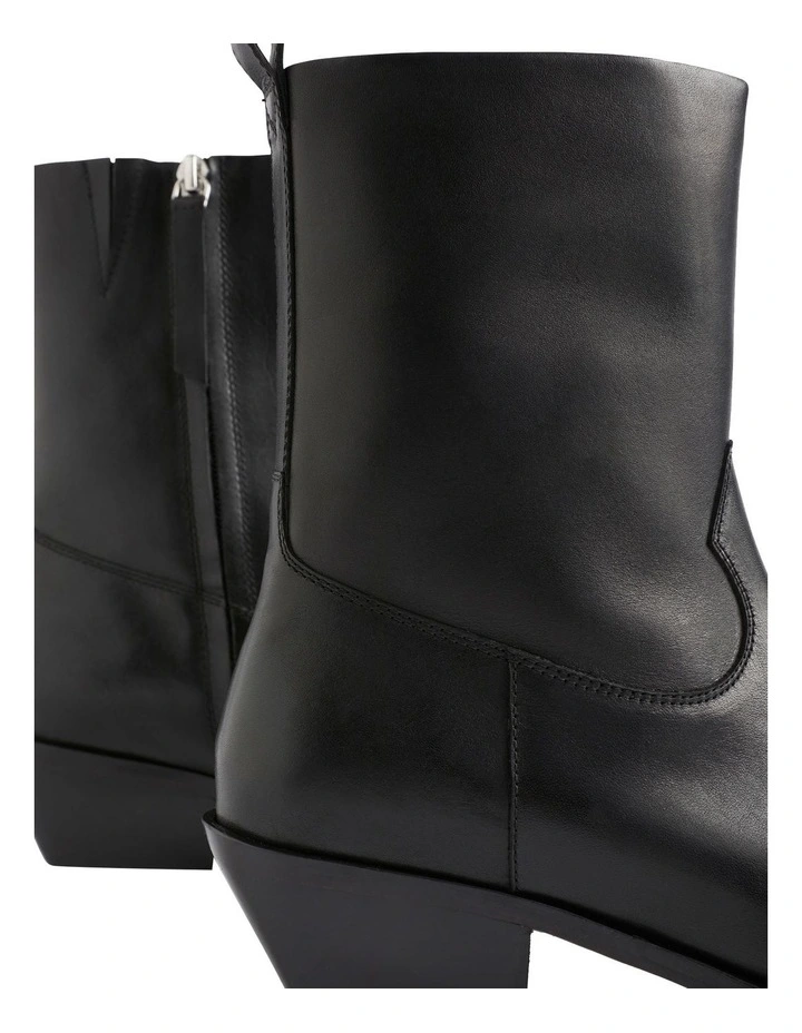 Cassidy Ankle Boot In Black 3 Cassidy Ankle Boot In Black - Image 3