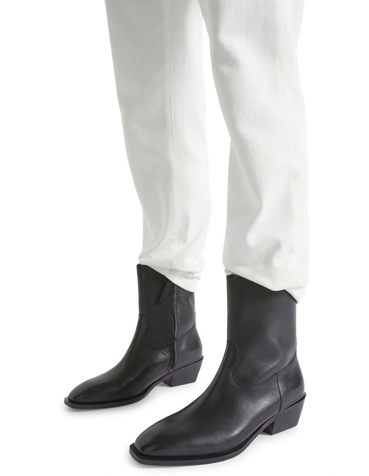 Cassidy Ankle Boot In Black 4 Cassidy Ankle Boot In Black - Image 4