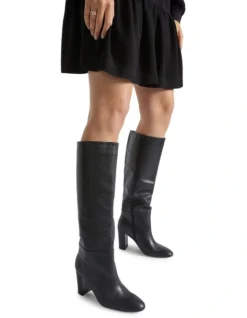 Sophie Knee High Boot In Black 6 Sophie Knee High Boot In Black -Heritage 988435360 988429600 3 720x928