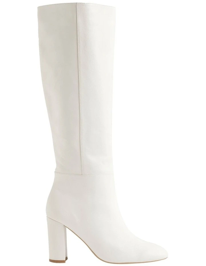 Sophie Knee High Boot In Bone 1 Sophie Knee High Boot In Bone