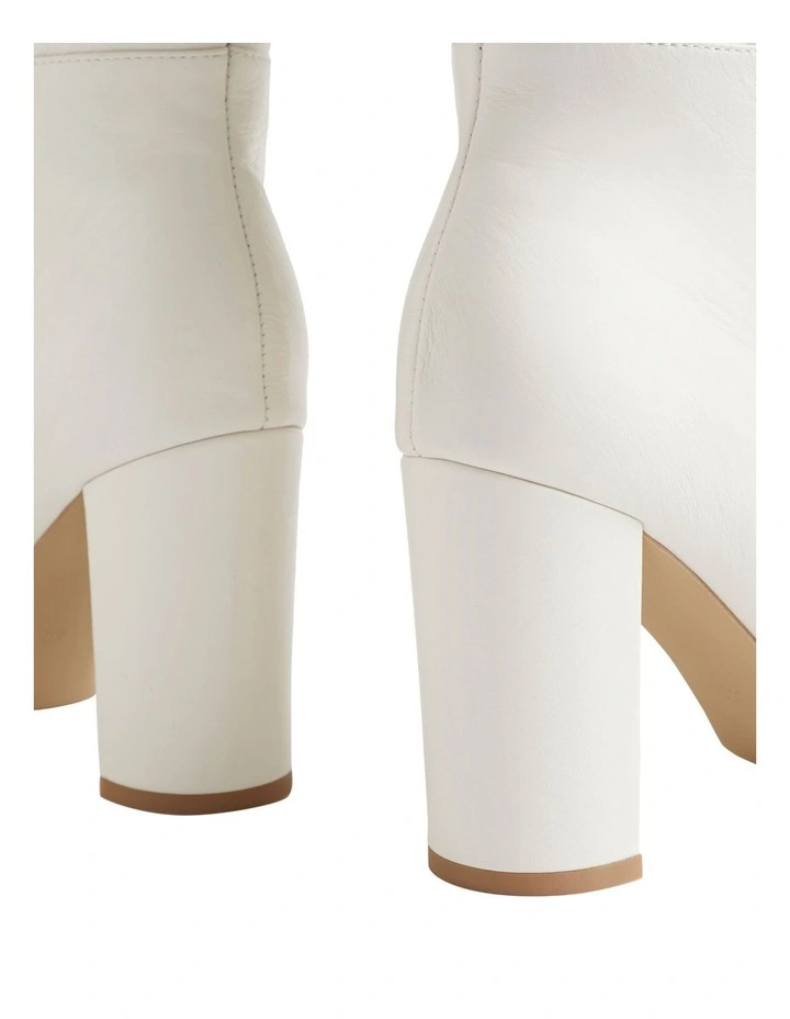 Sophie Knee High Boot In Bone 3 Sophie Knee High Boot In Bone - Image 3