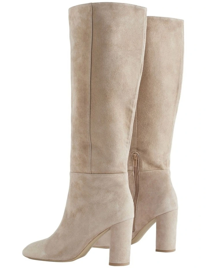 Sophie Knee High Boot In Storm Suede 4 Sophie Knee High Boot In Storm Suede - Image 4