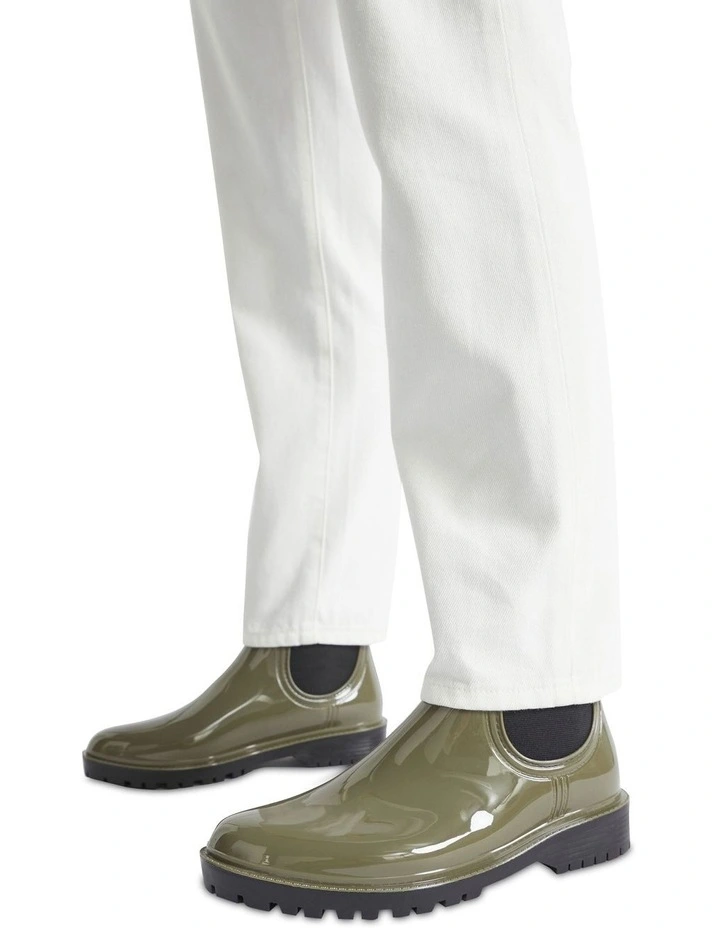 Emily Jelly Ankle Boot In Fern 2 Emily Jelly Ankle Boot In Fern - Image 2