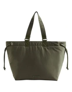 Logo Tote In Green