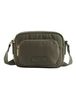 Logo Camera Bag In Green