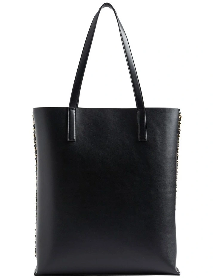 Chain Tote In Black 1 Chain Tote In Black