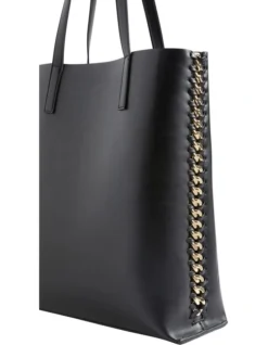Chain Tote In Black 7 Chain Tote In Black -Heritage 988448770 988441030 4 720x928