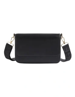 Logo Crossbody Bag In Black