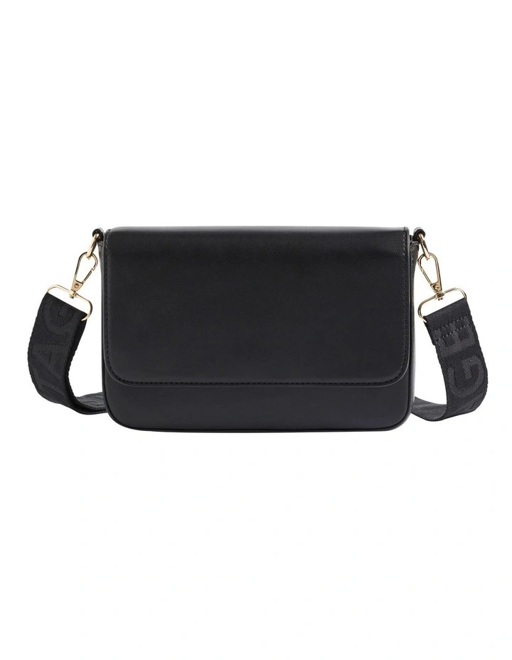 Logo Crossbody Bag In Black 1 Logo Crossbody Bag In Black