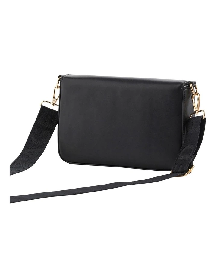 Logo Crossbody Bag In Black 3 Logo Crossbody Bag In Black - Image 3