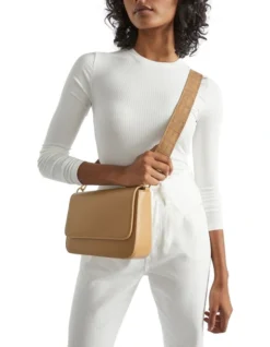 Logo Crossbody Bag In Cashew -Heritage 988449040 988441840 3 720x928