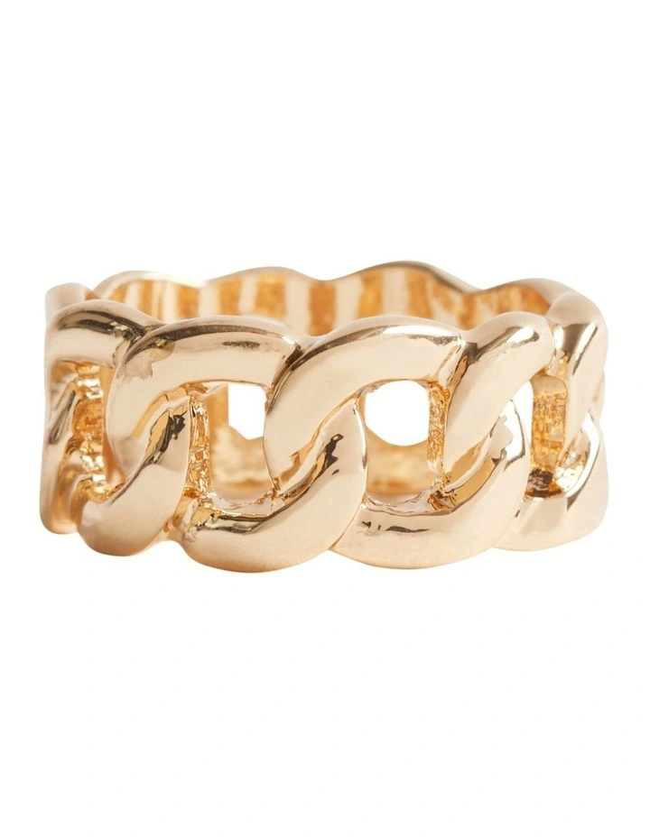 Chain Ring In Gold 2 Chain Ring In Gold - Image 2