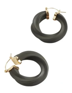 Twist Hoop In Green -Heritage 988451470 988445260 3 720x928