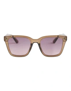 Danielle D Frame Sunglasses In Dark Fern